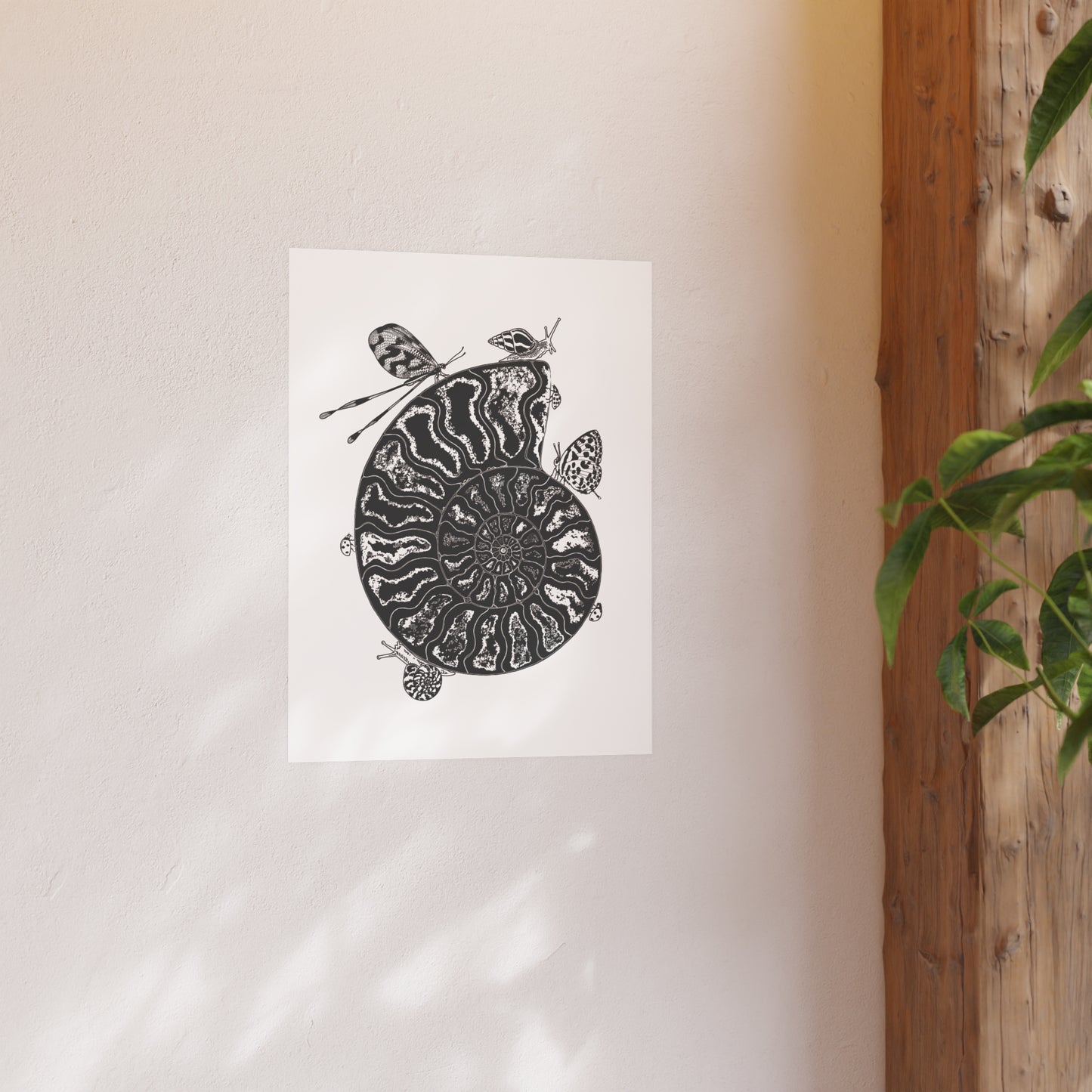 World's Apart (Light Background) Art Print