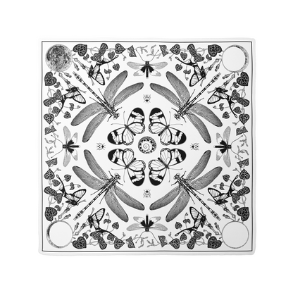 Light Glasswing Silk Scarf