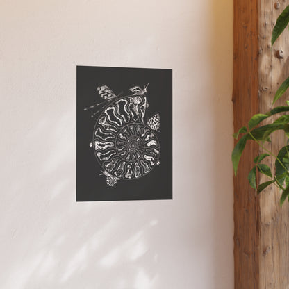World's Apart (Dark Background) Art Print